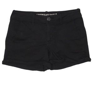 American eagle black khaki shorts